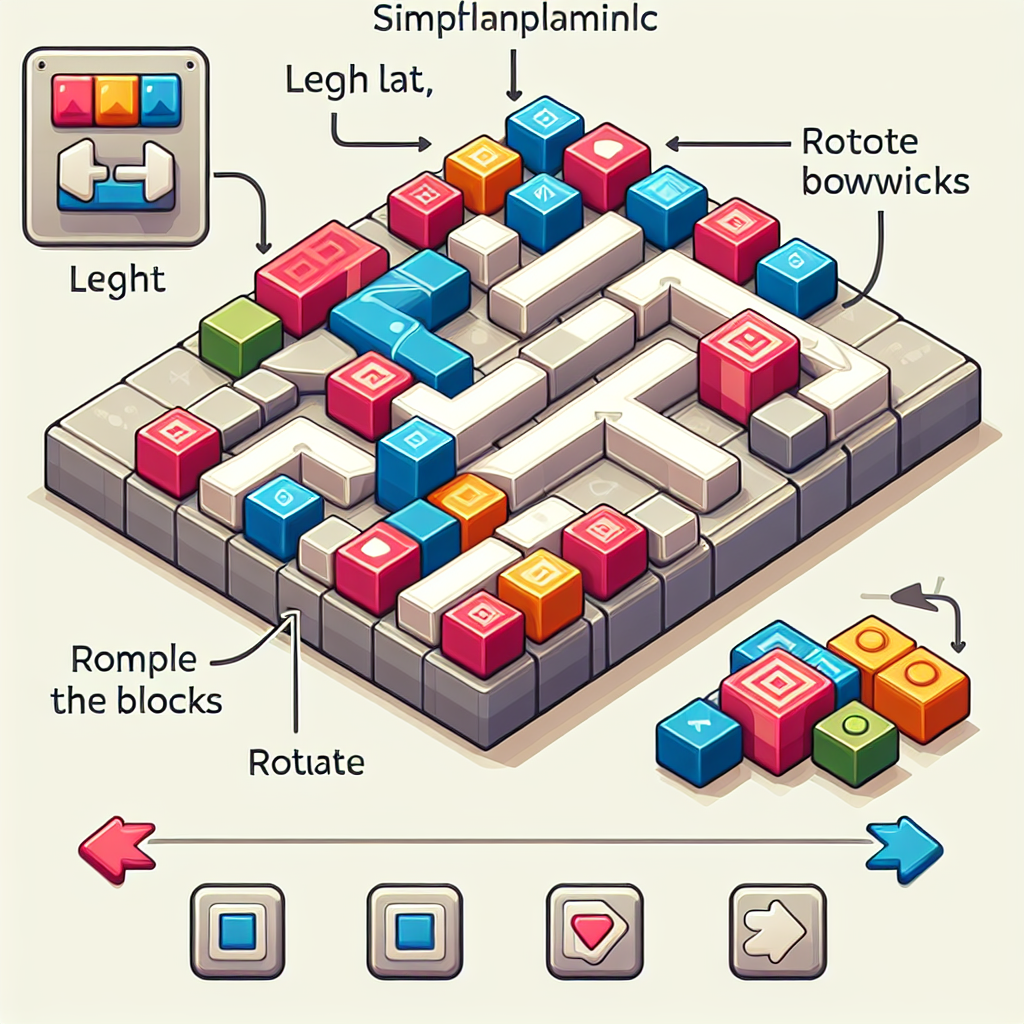 Tetris Game Controls Diagram